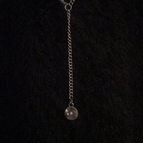 Two tier silver necklace - Picture 4 of 4